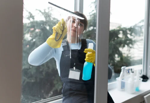 Nettoyage de vitres intérieures et extérieures à Ussac